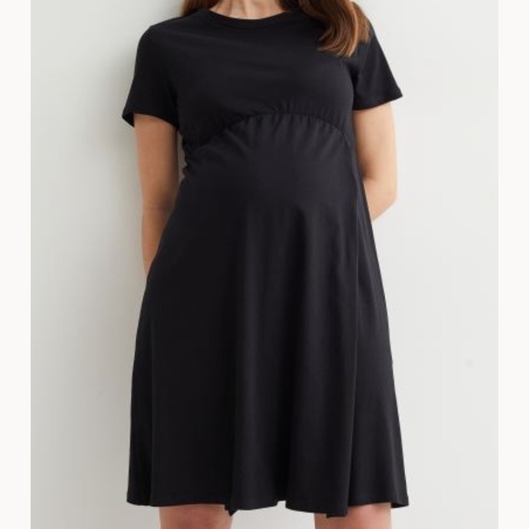 H&M MAMA Cotton Dress - Rose - Picture 1 of 3